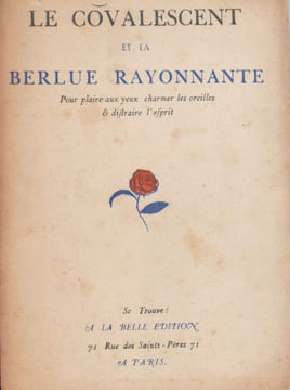 Le Convalescent et la Berlue Rayonnante. Pour plaire aux yeux, charmer les oreilles & distraire l'esprit.. IRIBE (Paul).