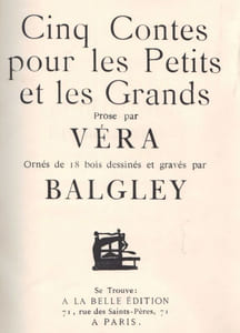 Cinq contes pour les Petits et les Grands.