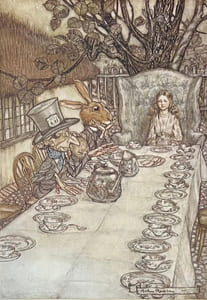 Alice's adventures in Wonderland.