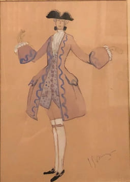 "L'Arlequin".. DOMERGUE (Jean-Gabriel).