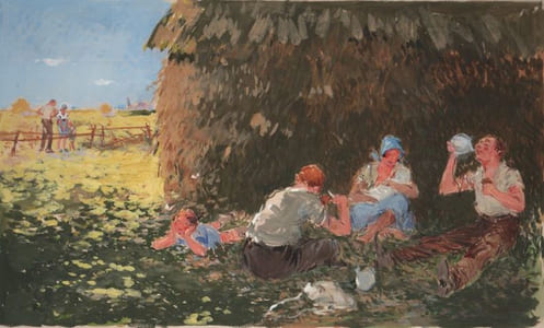 "Le Bonheur règne sur le Champ...".