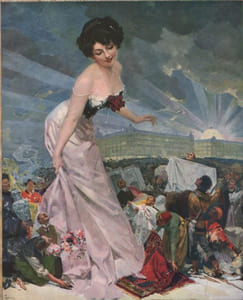 Souvenir de l'Inauguration des Nouveaux Magasins du Printemps.