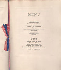 Banquet of visiting American Bankers.