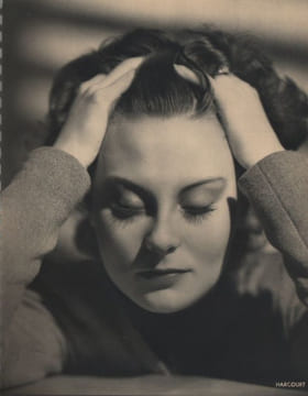 Portraits d'artistes. Photographies du studio Harcourt. . HARCOURT (Studio).