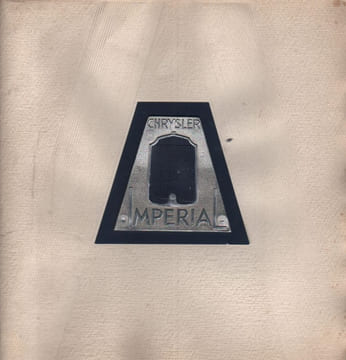 Imperial. . AUTOMOBILES-CHRYSLER.  DRAEGER.