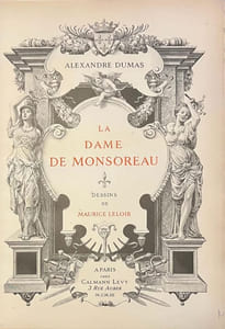 La Dame de Monsereau. Illustrations de Maurice Leloir.