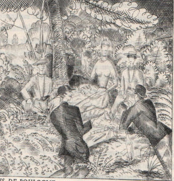 La Saison au Bois de Boulogne.. BEAUBOURG (Maurice). LABOUREUR (Jean-Emile).