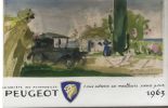 "Meilleurs voeux de Peugeot".. AUTOMOBILES - PEUGEOT.