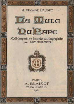 La mule du Pape.. DAUDET (Alphonse),  GUILLONNET (O.D.V.). 