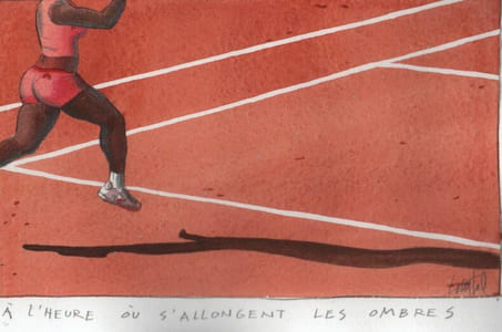 "Serena plus rapide que son ombre".