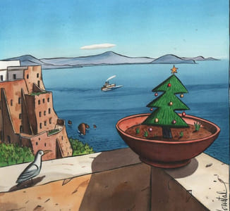 "Procida : Baie de Naples".