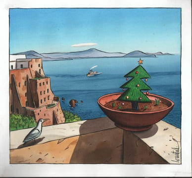 "Procida : Baie de Naples"..  LOUSTAL (Jacques, de).