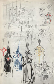 "Féria et Semaine Sainte en Espagne, Londres et Le Mans... vues par Albert Brenet".. DE L'ESPAGNE A LONDRES. BRENET (Albert).