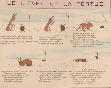 La Fontaine, fables choisies pour les enfants et illustrées par M. B. de Monvel.. LA FONTAINE (Jean de). BOUTET DE MONVEL (Maurice)