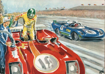 Cartes postales "Circuit".