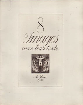 8 Images avec leur texte.. CURIOSA. BECAT (Paul-Emile).