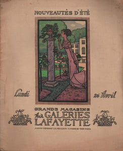 Nouveautés d'été. Lundi 26 avril.