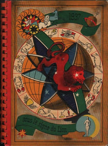 Almanach-Sous le signe du Lion.
