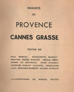 Images de Provence - Cannes-Grasse. 