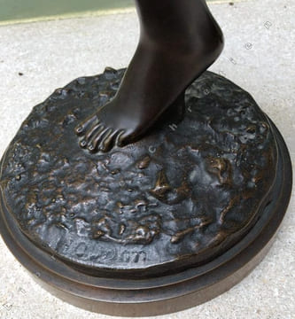 "Diane Chasseresse".. HOUDON (Jean-Antoine, d'après).
