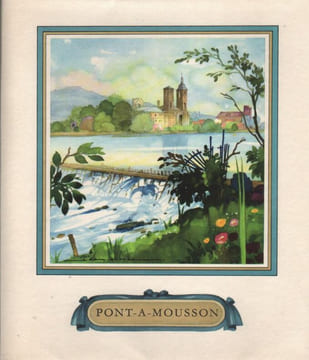 Pont-à-Mousson. . PONT-A-MOUSSON. SELZ (Jean). MERCIER (Jean-Adrien).