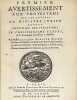 Premier avertissement aux protestants sur les lettres du Ministre Jurieu contre l'Histoire des variations. Le Christianisme fl&eacute;tri, et le Socinianisme ...
