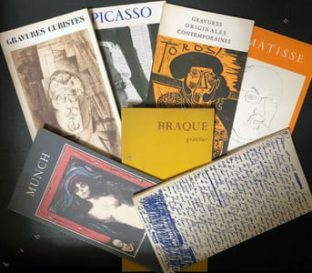 37 Catalogues de dessins et gravures.
