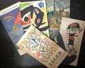 37 Catalogues de dessins et gravures..  BERGGRUEN - ARP, IONESCO, CLAIR, QUENEAU, MANDIARGUES, ...