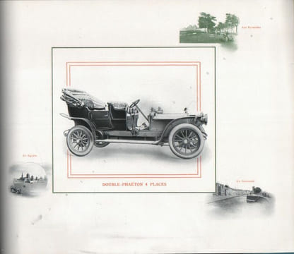 Automobiles de tourisme et transport, canots à pétrole Delahaye. . AUTOMOBILE DELAHAYE-PUBLICITE. ELIOTT (Harry), FAIVRE (Abel), LEANDRE (Charles), ...