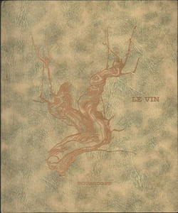 Le Vin "Bourgogne". Lyon, Le Consortium Général de Publicité de Lyon, imprimerie Domergue, s.d., in-8, couverture cartonnée illustrée d'une impression à froid d'un cep de vigne, 56 pages.