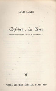 Chef-Lieu : La terre.