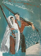 "Retour du ski des amoureux".   par LOTERIE NATIONALE. CLOUZOT (Marianne) 