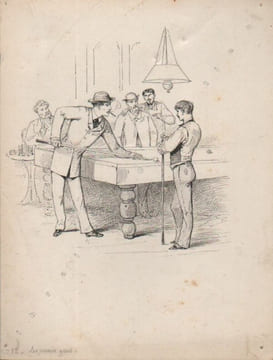 "Réunion de croquis et études".. BALZAC, THIERS, ... BERTALL (Charles Albert d'Arnoux, dit).