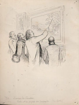 "Réunion de croquis et études".. BALZAC, THIERS, ... BERTALL (Charles Albert d'Arnoux, dit).