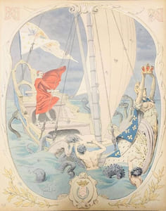"Richelieu conduit le vaisseau de l'État".