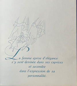 La plus haute élégance du Monde entier, au meilleur marché de tout Paris.