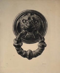 "Tête de panthère et serpent".