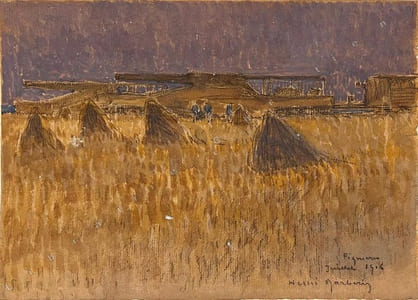 "La Moisson - Trains canons".