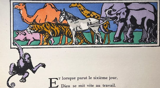 La Création et L'Histoire d'Adam et d'Ève. Histoires pour Rachel et David.