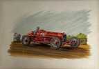 "Grand prix de France 1934".. ALFA ROMEO - AUTOMOBILES.