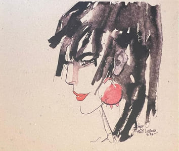 "Lisbona ... Seules les filles pleurent".