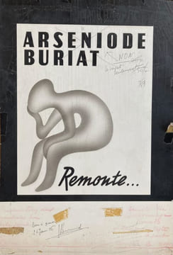 "Remonte ... Arceniode Buriat".. LABORATOIRE BURIAT. VASARELY (Victor).