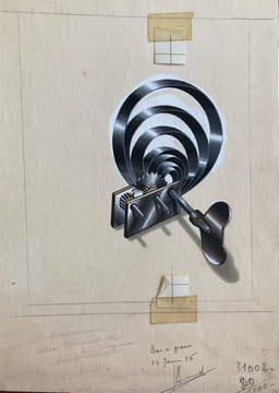 "Remonte ... Arceniode Buriat".. LABORATOIRE BURIAT. VASARELY (Victor).