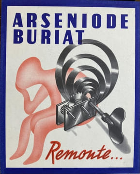 "Remonte ... Arceniode Buriat".. LABORATOIRE BURIAT. VASARELY (Victor).