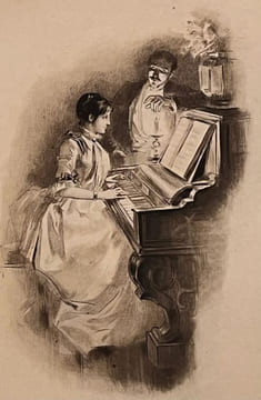 La Dame aux Camélias.. DUMAS (Alexandre, fils). LYNCH (Albert).