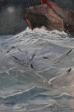 " Vogue le navire ".. HOFFMANN (Gaston).