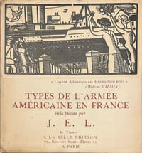 Types de l'armée américaine en France. 