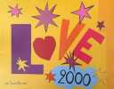 "Love 2000".. AFFICHE-CARTE DE VOEUX.