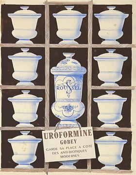 "Uroformine".. LABORATOIRES GOBEY. VASARELY (Victor).