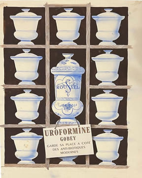 "Uroformine".. LABORATOIRES GOBEY. VASARELY (Victor).